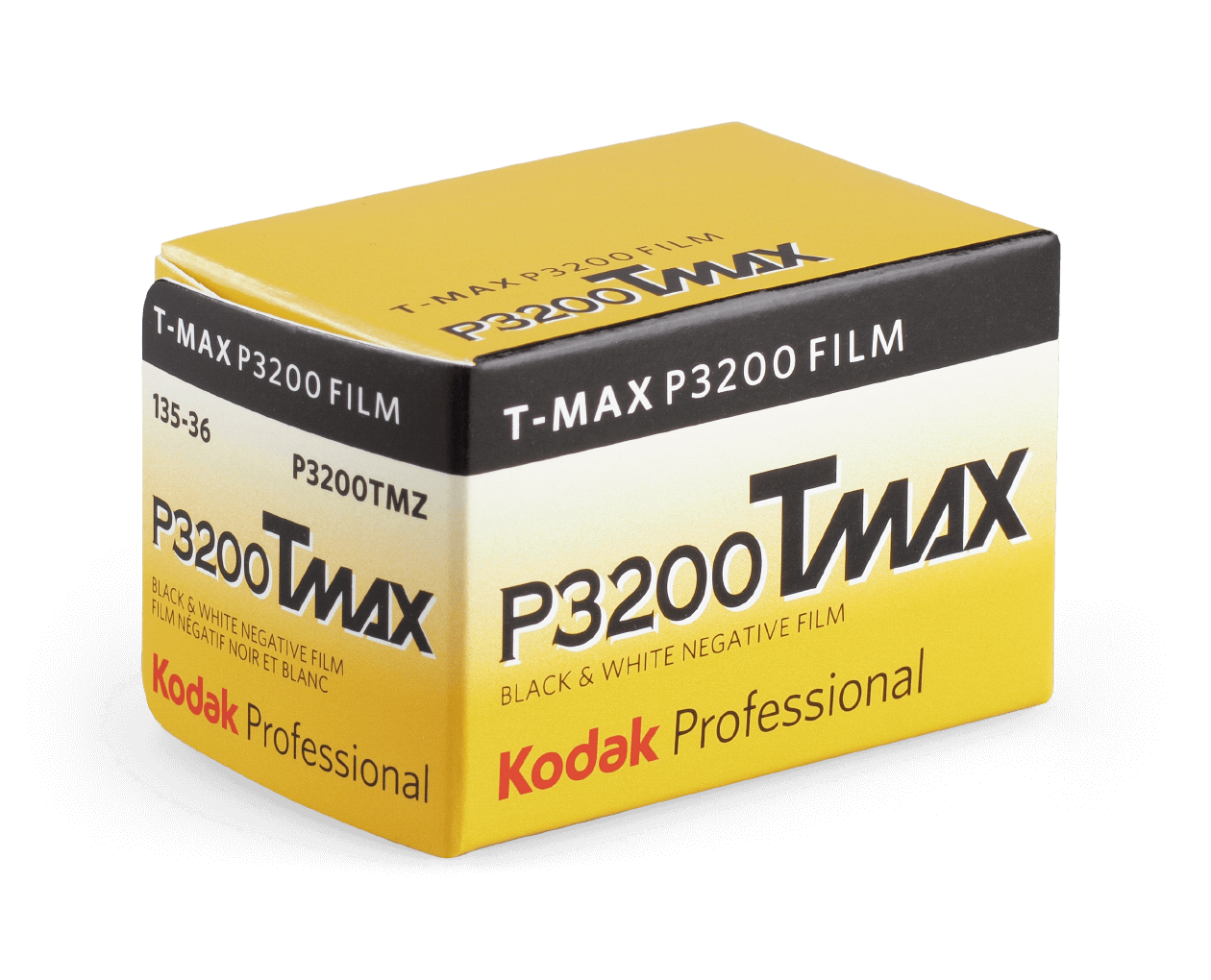 Kodak T-Max P3200 — 35mm Film (36 Exposures, 1 Roll)