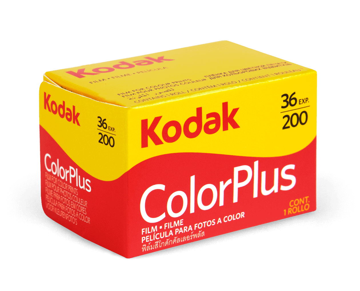 Kodak ColorPlus 200 - 35mm Film (36 Exposures, 1 Roll)